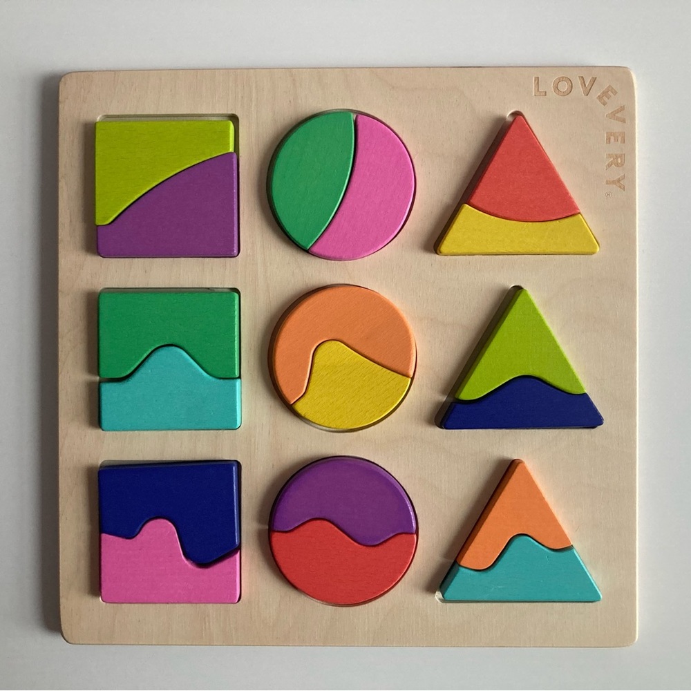 Lovevery Land and Sky Two-Part Puzzle Board